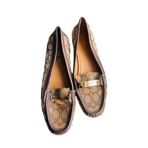 Coach Signature Women's Moccasin, NEW size 10